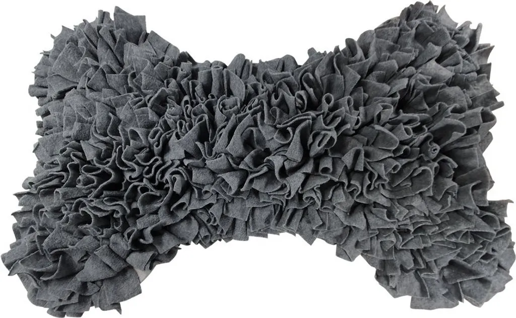 Tapis à renifler Nobby Bone gris : stop à l'ennui et aux chiens gloutons