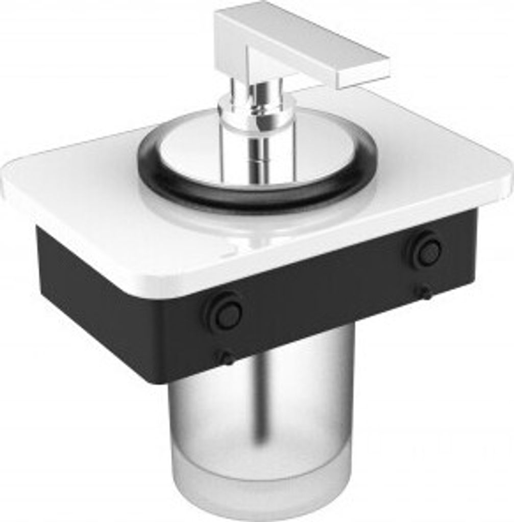 Ablage SDLSSA inkl. Seifenspender - Passend zu den Handtuchhaltern SDLHH45 und SDLHH60 - Serie LINEAR - Chrom