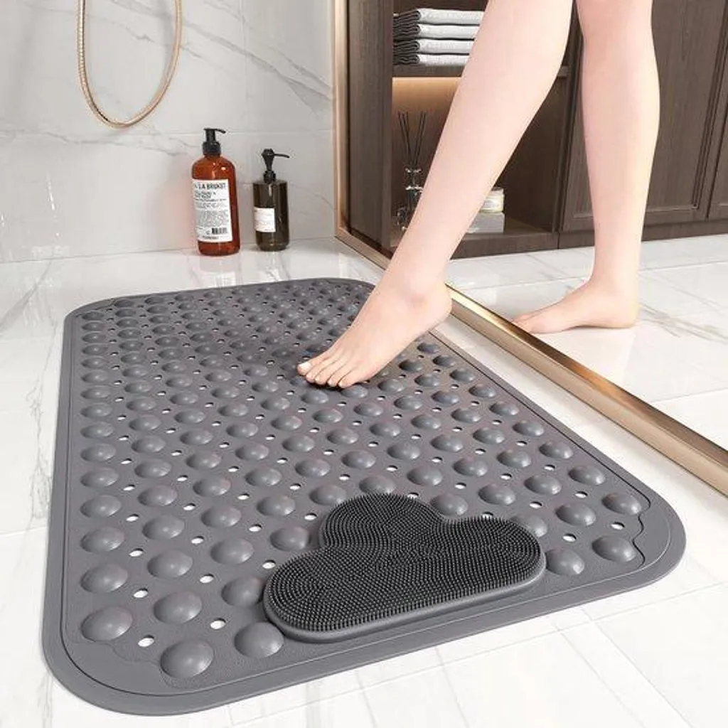 Tapis de douche anti-glisse 70x40 cm : fini les chutes avec le massage