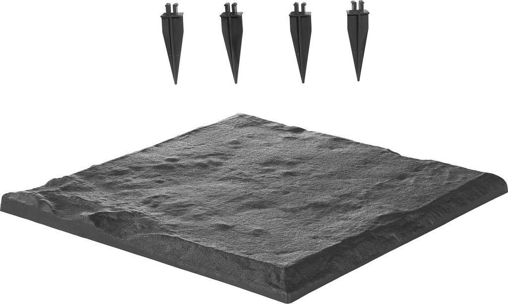 SucceBuy 8x Garten Trittsteine Gehwegplatten Steinoptik Produktbild 