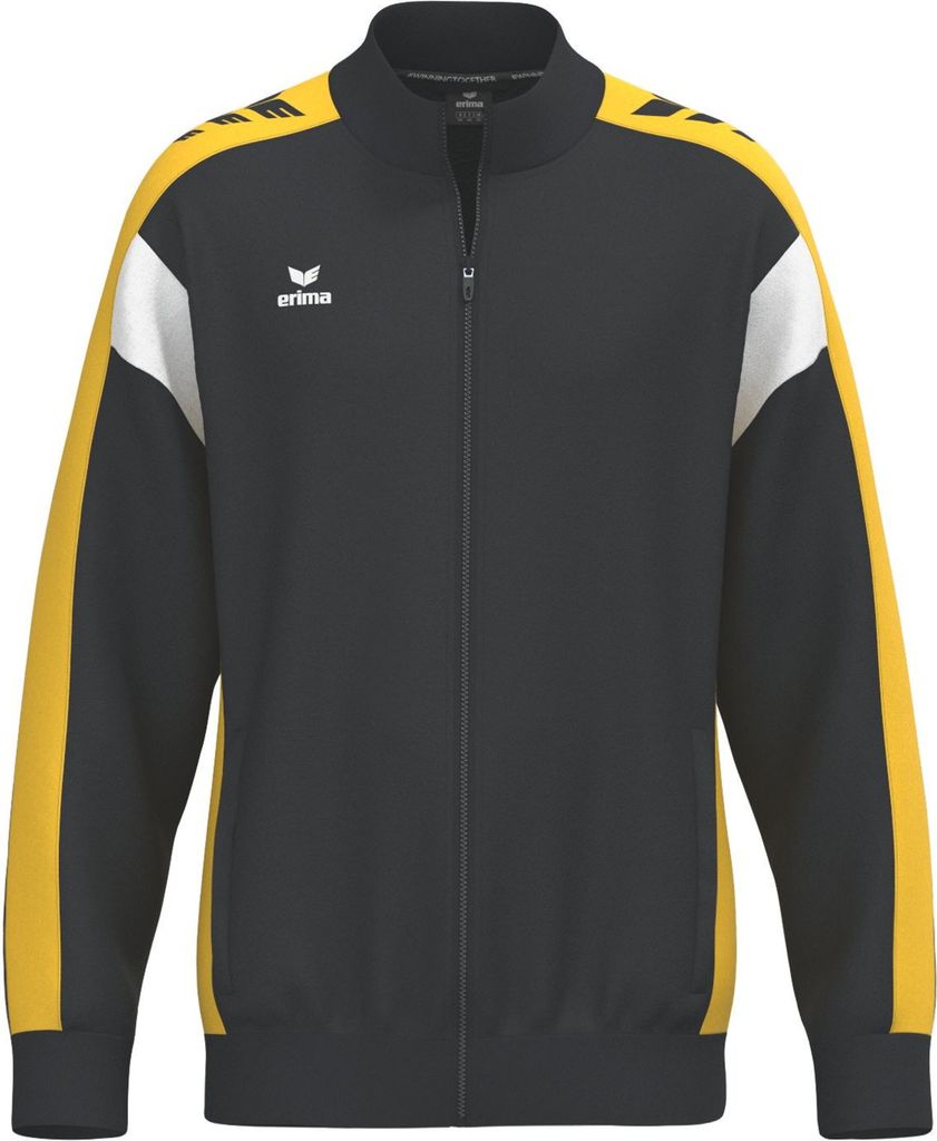 Erima Celebrate 125 Trainingsjacke Herren Damen schwarz gelb weiß Gr M