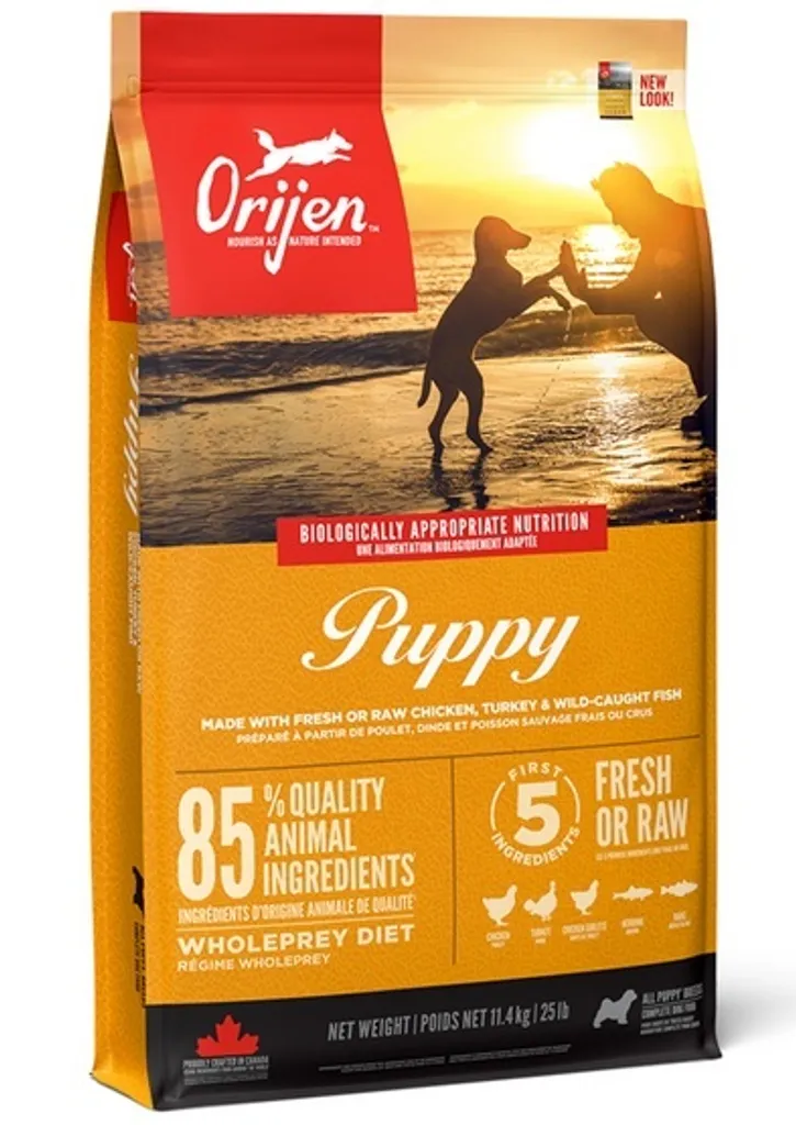 ORIJEN CHIOT 11,4 kg - Riche en Viande Fraîche et Protéines Animales