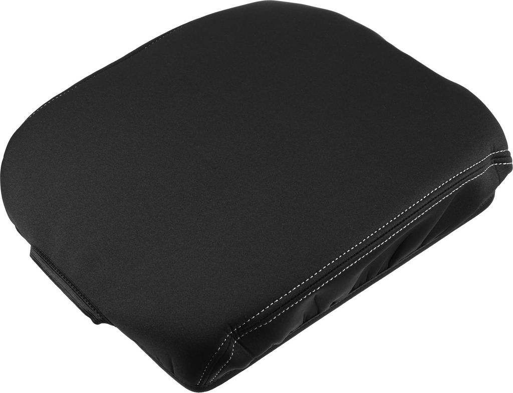 Auto Mittelkonsole Sitz Armlehnenabdeckung Innenraum Schutzdeckel Aufbewahrungsabdeckungen für Toyota Land Cruiser 2008-2021 Schwarz Graue Linie