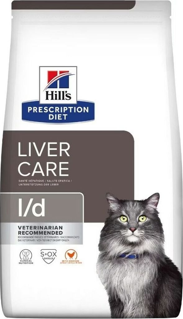 Lebensmittel für Gato Hill's Prescription Diet Liver Care 1,5 Kg