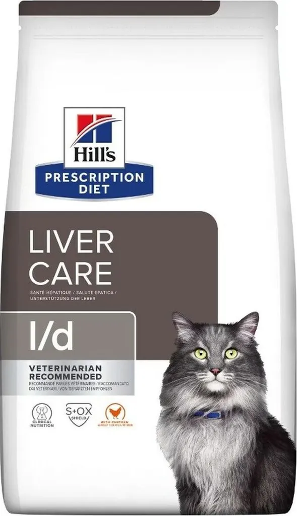 Alimentation Vétérinaire Chat Liver Care - Croquettes Spéciales Foie 1.5kg