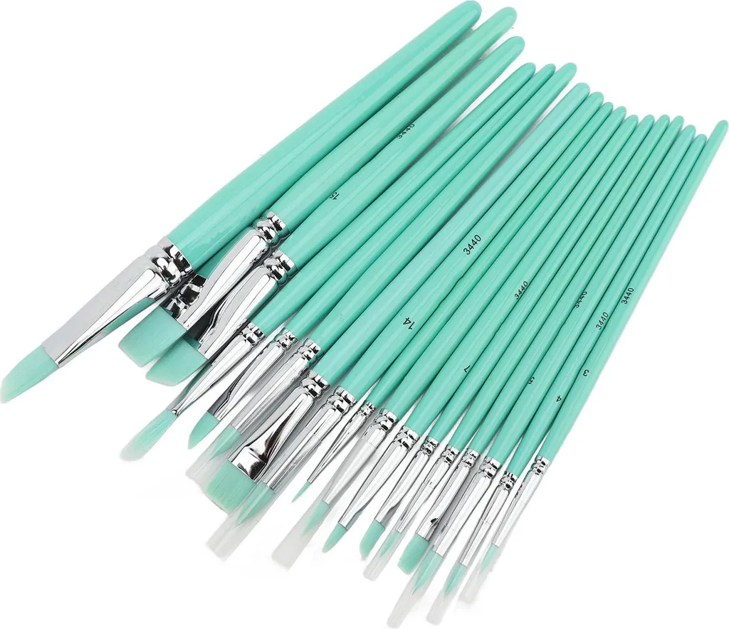 Set pinceaux peinture pour enfants et adultes toutes techniques