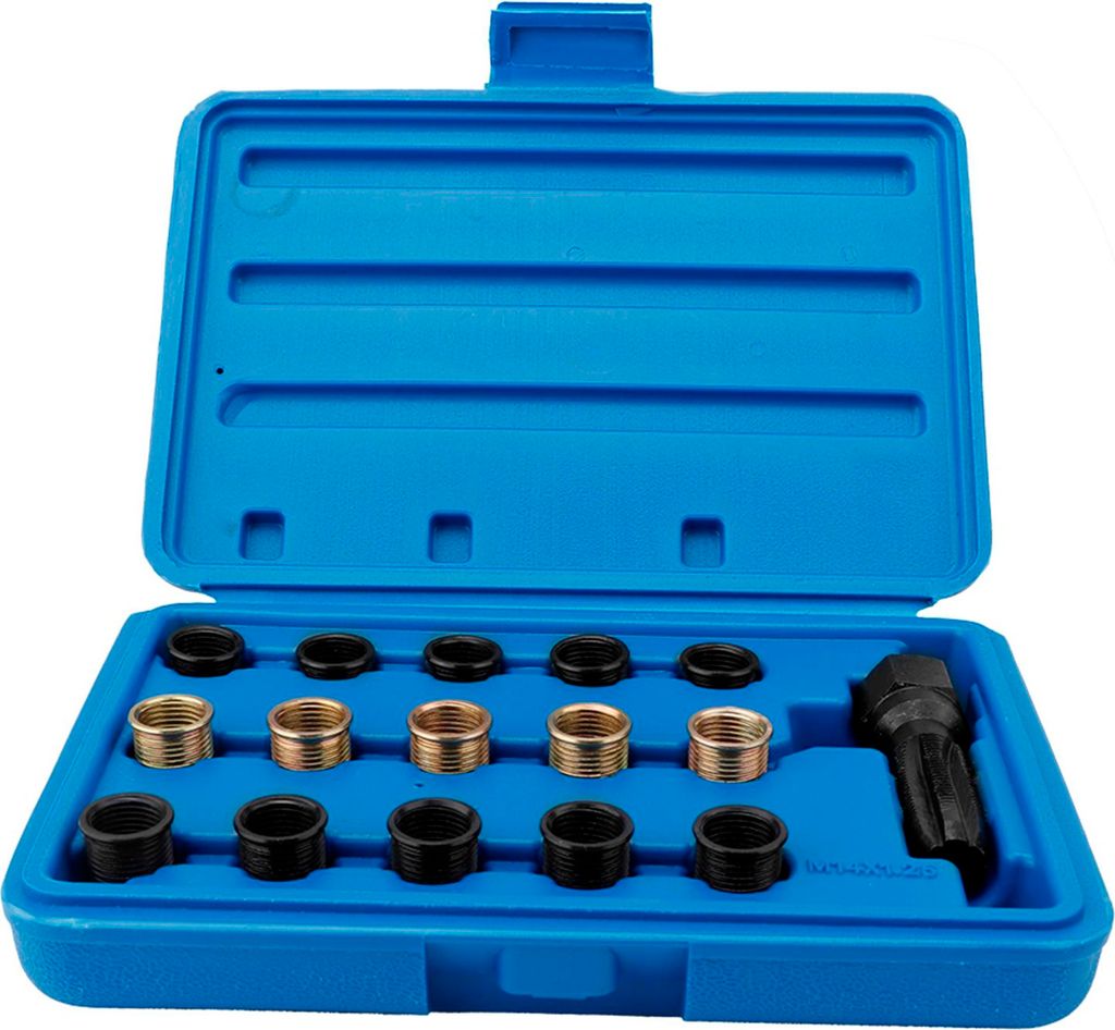 Reparaturwerkzeuge für Zündkerze, Tragenwiderstand Langes Lebensdehnung Thread Kit für Auto