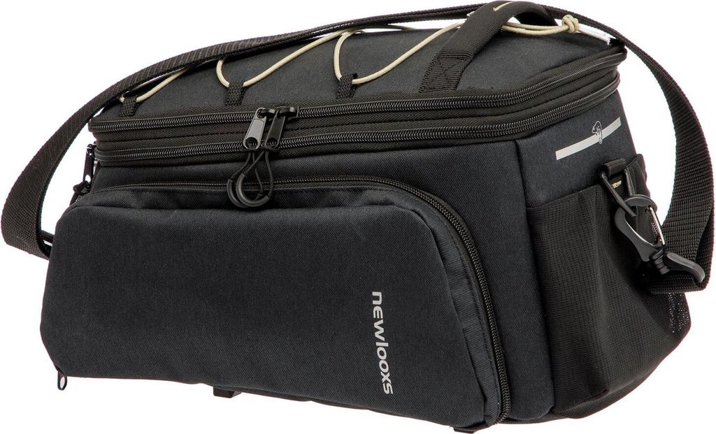 New Looxs Radtasche Sports Trunkbag MIK Black 31L Black - geräumige Gepäckträ...