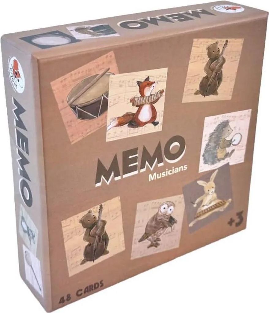 Gra pamięciowa Muzykanci, Egmont Toys Zdjęcie produktu 