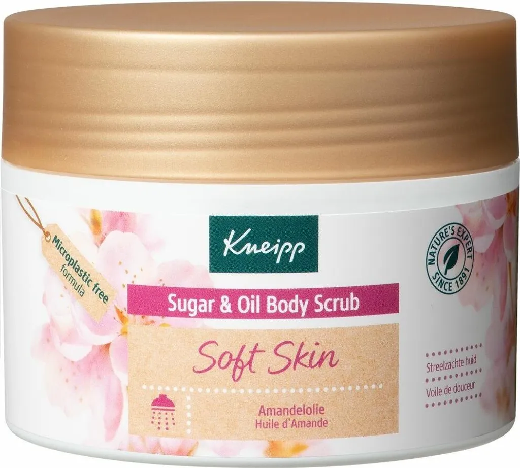 Kneipp Scrub Zucchero e Olio 220g: Esfoliante Corpo per Pelle Sensibile