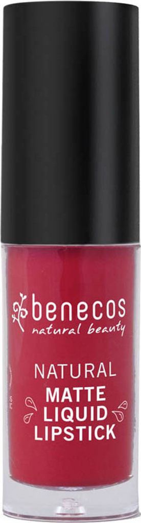 benecos Natural Beauty Matte Liquid Lipstick bloody berry Bio 5ml