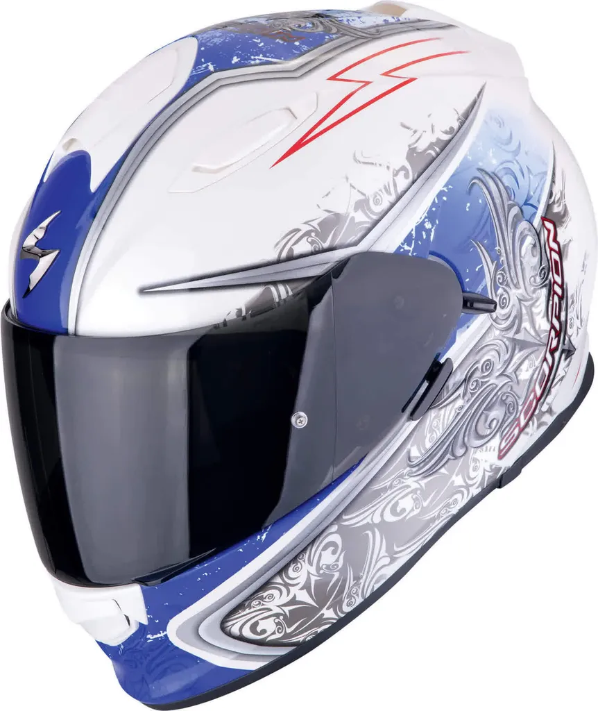 Casque intégral Scorpion Exo-491 Run avec écran solaire intégré XS