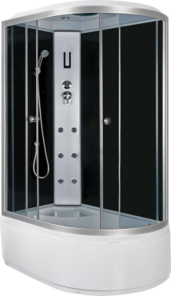 Kerra Hydromassagekabine Jukon 121x81 cm mit Duschwanne Produktbild 