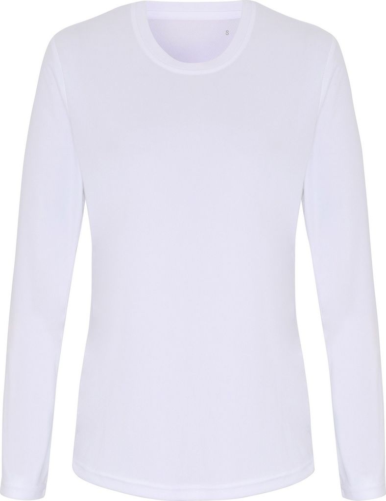TriDri Damen Performance-Langarmshirt RW6561 (S) (Weiß)