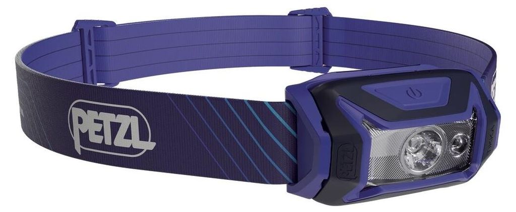 Lampada frontale PETZL TIKKA CORE, blu Immagine del prodotto 