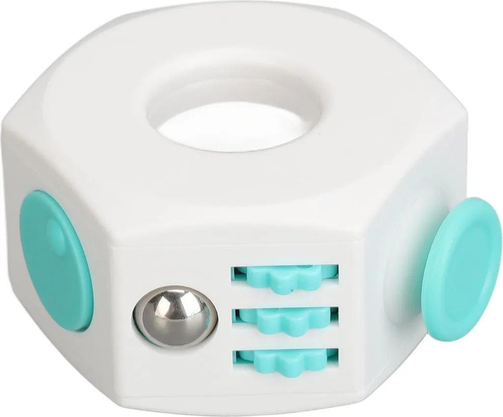 Dekompression Ring Sensory Toy Angst Relief Entspannen Rotierende Stress Relieve Ring Spielzeug für das tägliche Leben Grün