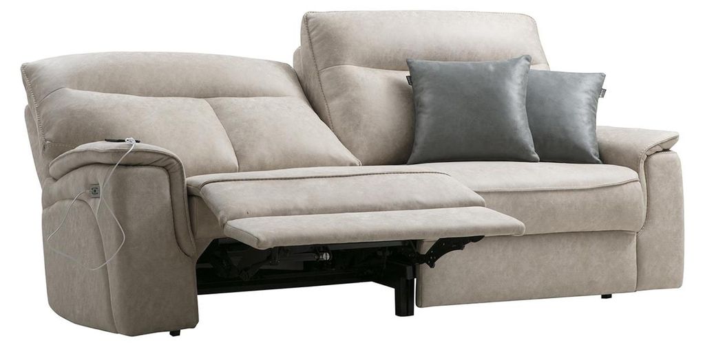 Komplett Set 2 tlg Dreisitzer Sofas Couch Garnitur Design Modern Wohnzimmer