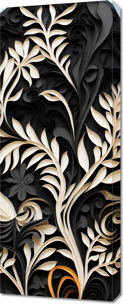 Arte da Parete 40x100 cm Simmetria Complessa | Opera Contemporanea