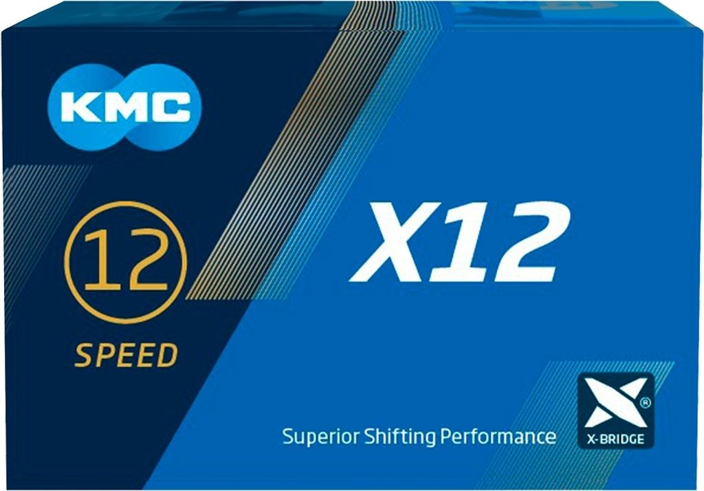 KMC Schaltungskette X12, 1/2' x 11/128', 126 Glieder, Produktbild 