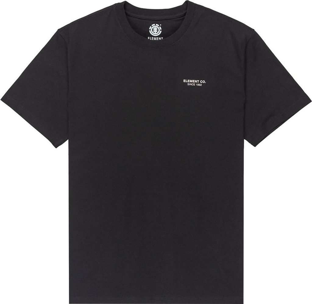 Element Co Kurzarm-t-shirt Schwarz XL Mann Schwarz XL