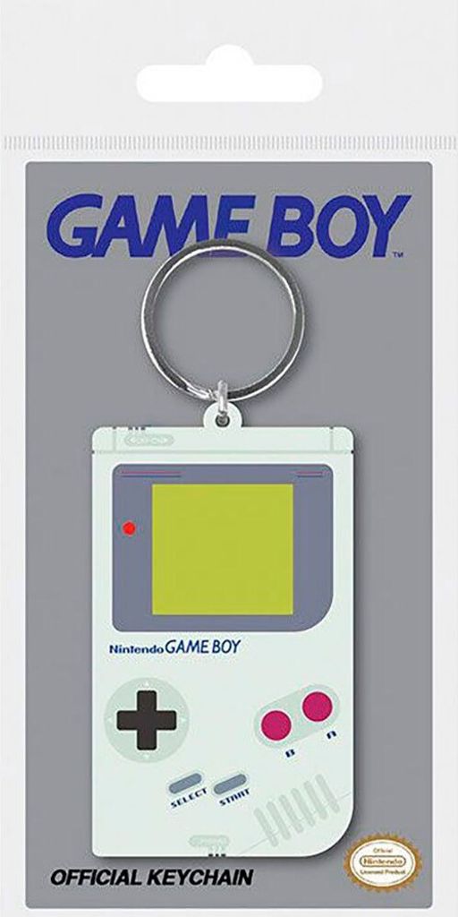 Gumený prívesok na kľúče Nintendo Gameboy 6 cm Obrázok produktu 