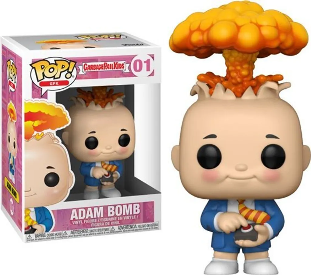 Figurine Funko POP Garbage Pail Kids 1 Adam Bomb - Vinyle de Collection