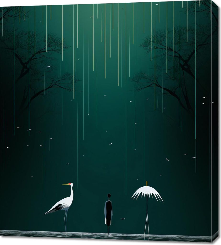 Bild 90x100cm Nachtträume