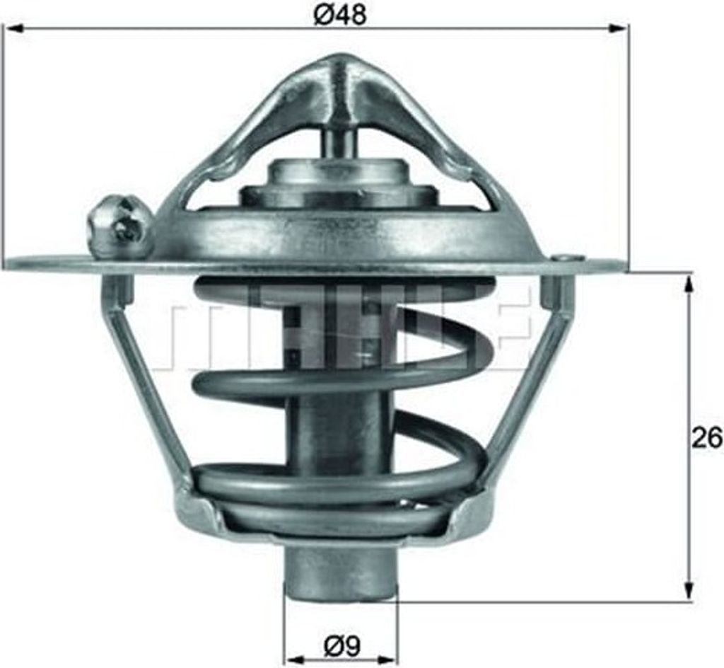 Mahle Thermostat für Ford Mazda Volvo