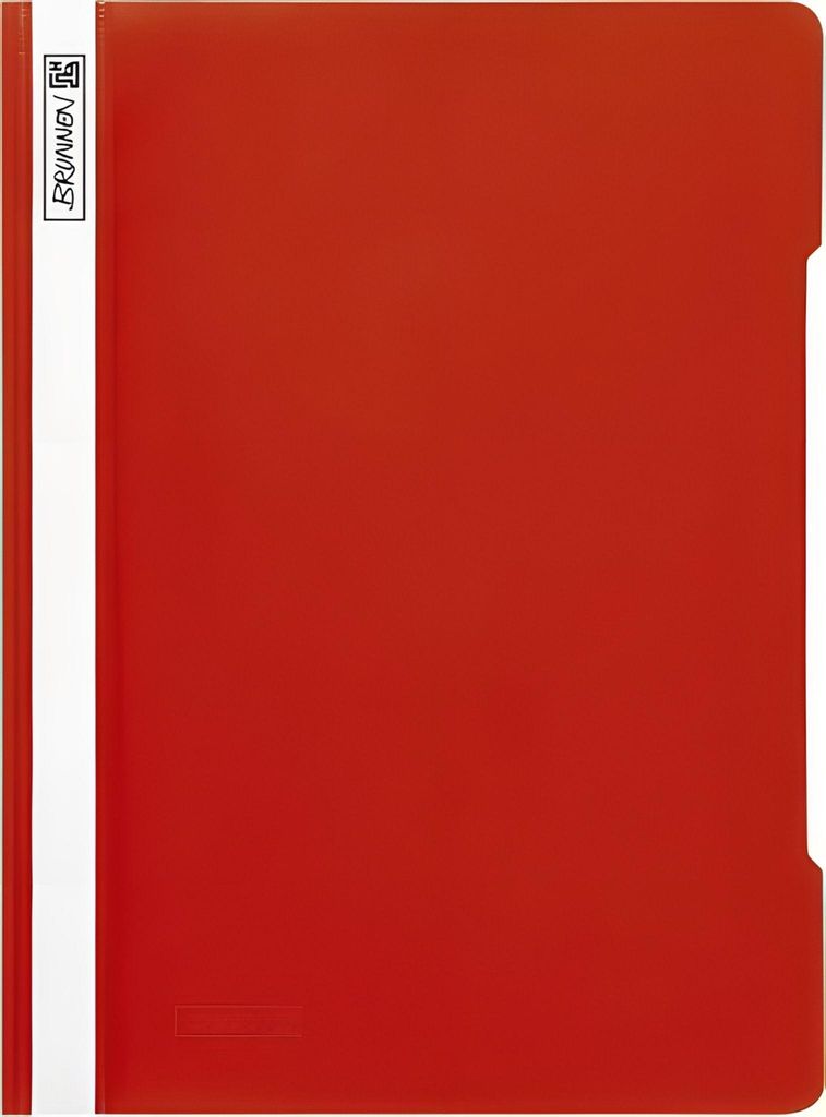 Brunnen Schnellhefter (A4, aus PVC, glasklares Deckblatt) Produktbild 