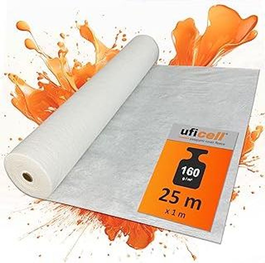 easylinerselbsthaftendes Malervlies Malerabdeckvlies Schutzvlies Abdeckvlies, Gewicht: 160 g/m² | Der perfekte Oberflächenschutz für Bodenbelä...