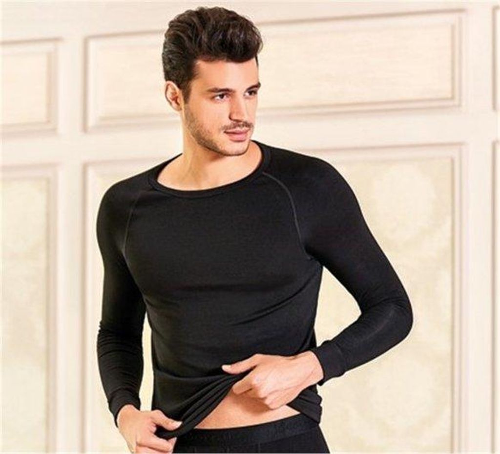 Herren Thermol Unterhose Lang Winter Skiunterhose unterteil Funktionshose 755