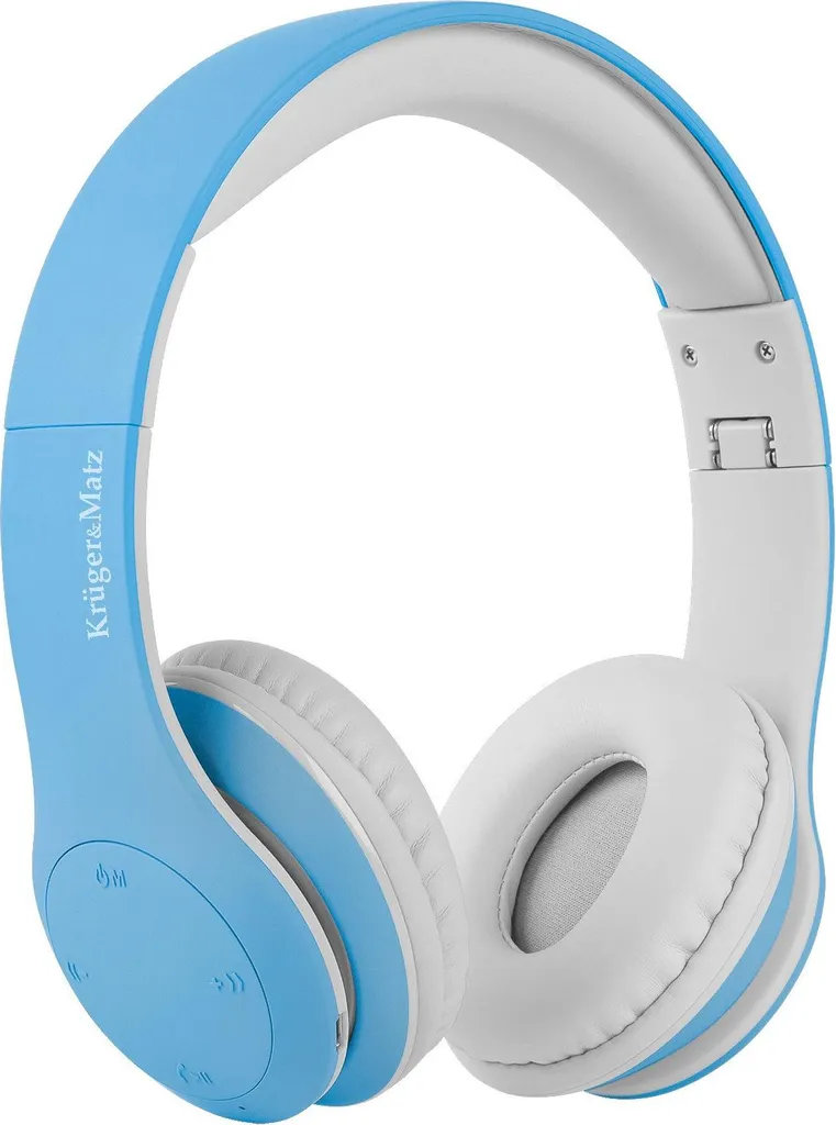 Regalo Perfetto: Cuffie Blu Kruger&Matz Street Kids Wireless per Bambini