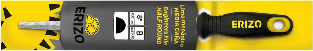 Lima Mezzatonda ERIZO 8" Fine | Lima per Archiviazione Professionale