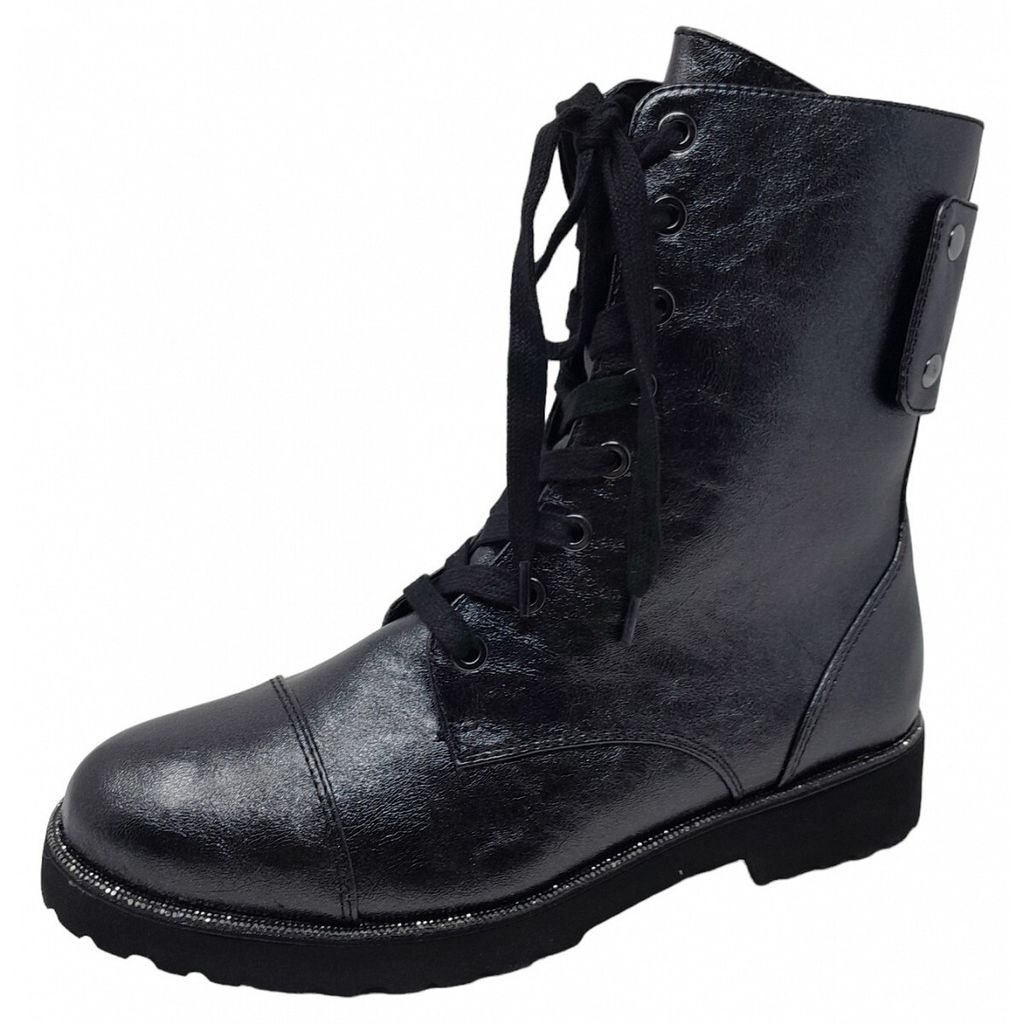 La Strada Schnürstiefel Schwarz in Gr. 37