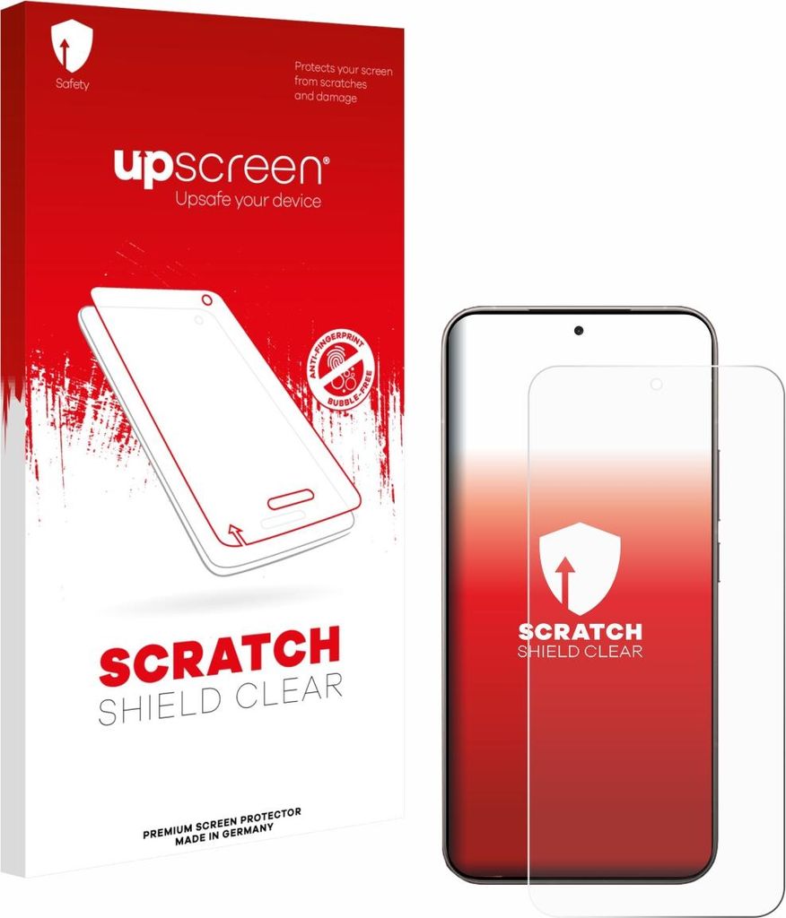 upscreen Schutzfolie für Xiaomi 15T Pro Displayschutz Displayschutzfolie Folie Klar Transparent