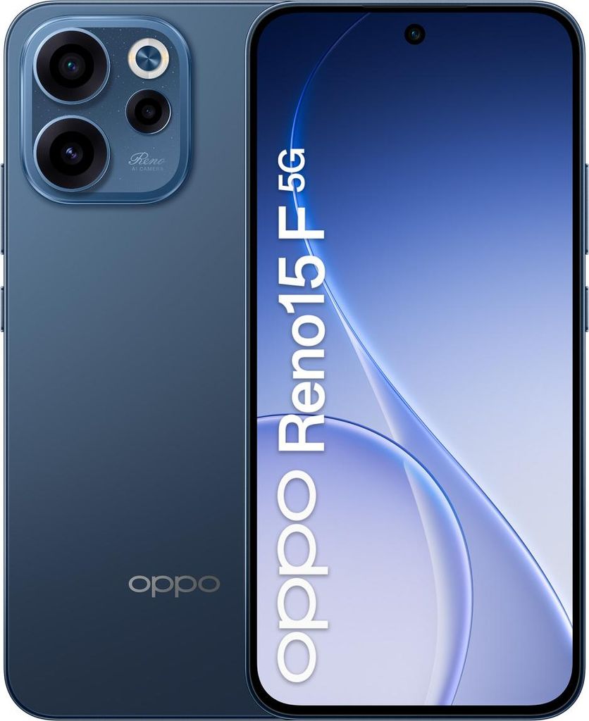 OPPO Reno 15F 8/256 GB 5G Smartphone in Twilight Black (schwarz)