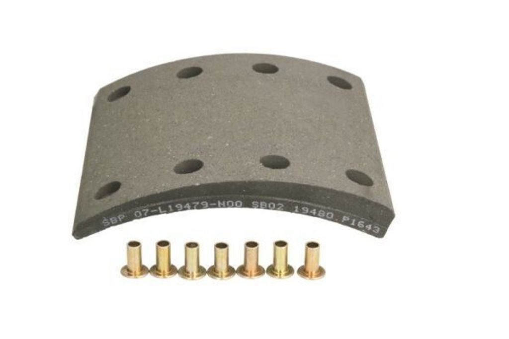 SBP Bremsbelagsatz Trommelbremse 07-L19479-N00 Hinten 21,8mm 180mm