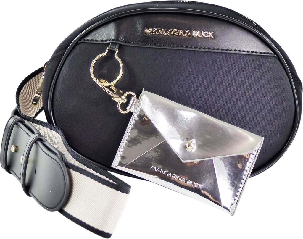 Mandarina Duck Bijou Bum Bag MKM01 Black