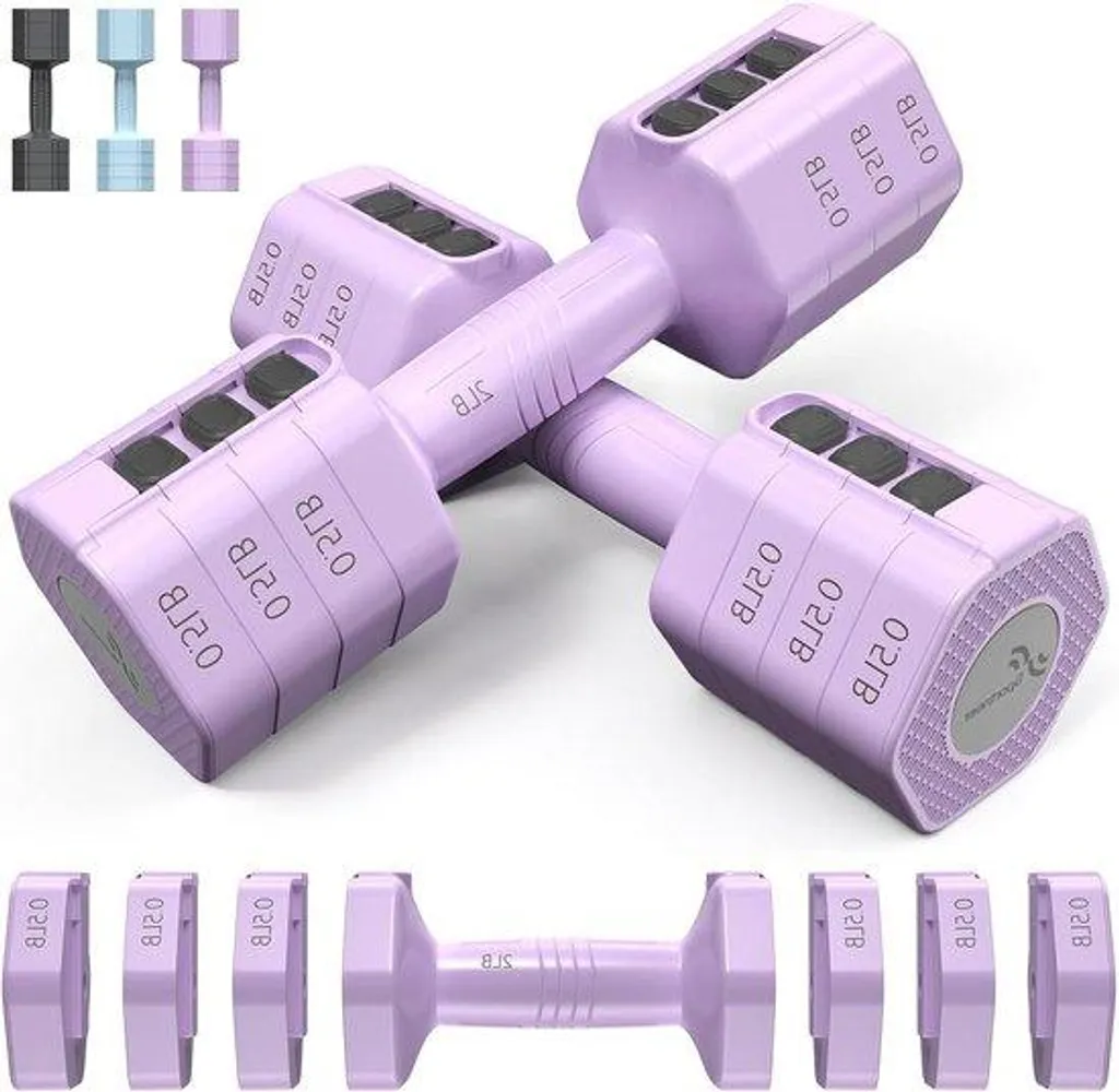Disques de poids pour haltères de 2 à 45 kg, équipement de fitness