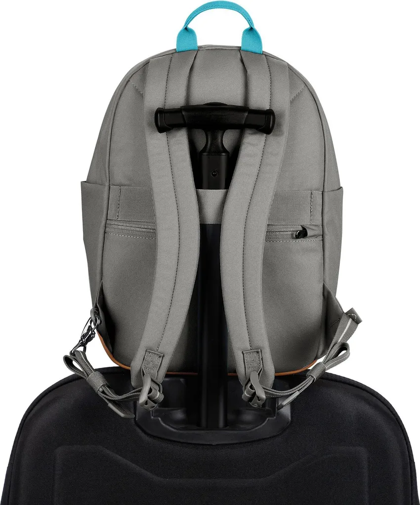 Sac à dos blindé Pacsafe GO 15L avec protection RFID pierre