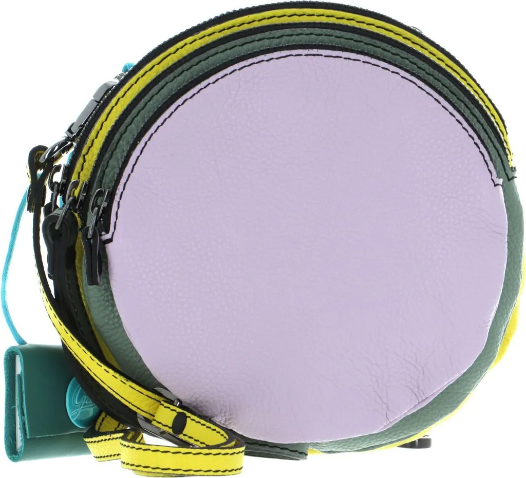 Gabs Gtris Circle Bag Gialla - La Tracolla in Pelle per i tuoi Viaggi