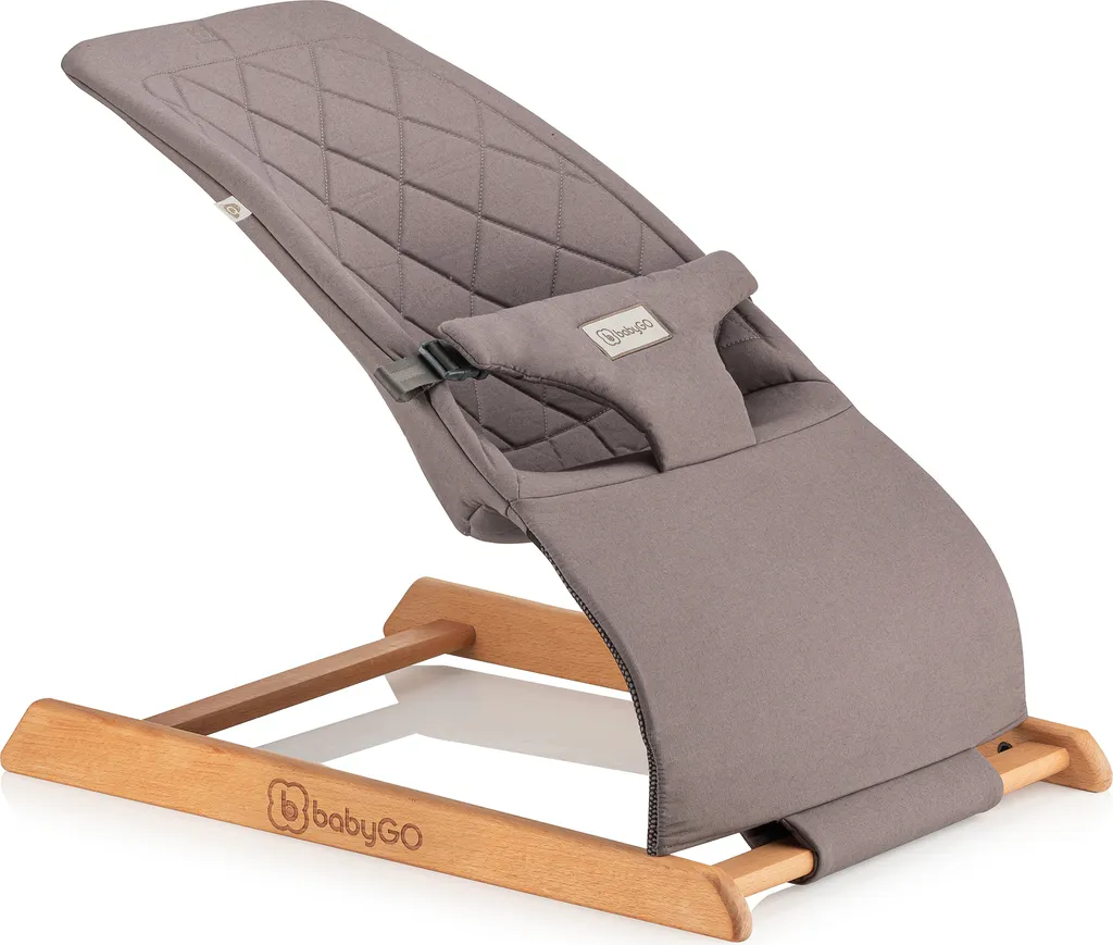 Transat BabyGo Skippy : Gardez Bébé en Sécurité avec le Harnais Gris