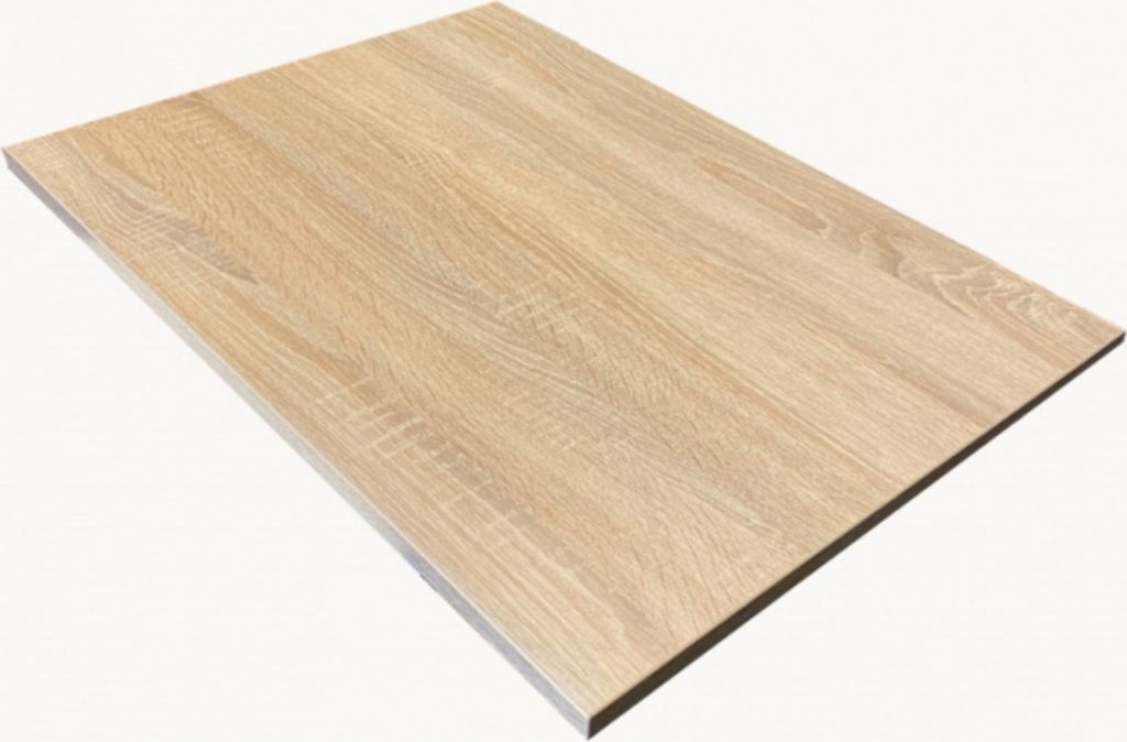 AKKE Sonoma Tischplatte 18mm Kantenumleimung 2mm-PVC LxB: 70x60 cm
