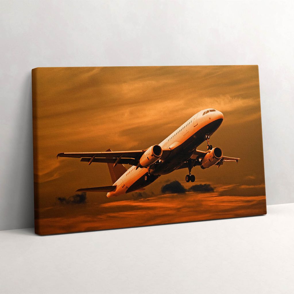 Eine Reise ins Unbekannte – Leinwandbild Wandbild – 30x20 cm – Leinwandbilder – Wandbilder – Schlafzimmer – Flur