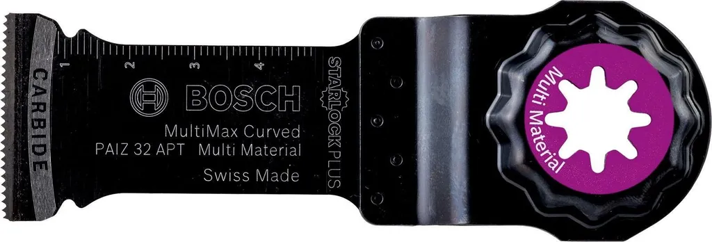 Lame Carbure Bosch PAIZ 32 APT avec Technologie Curved-Tec 50mm
