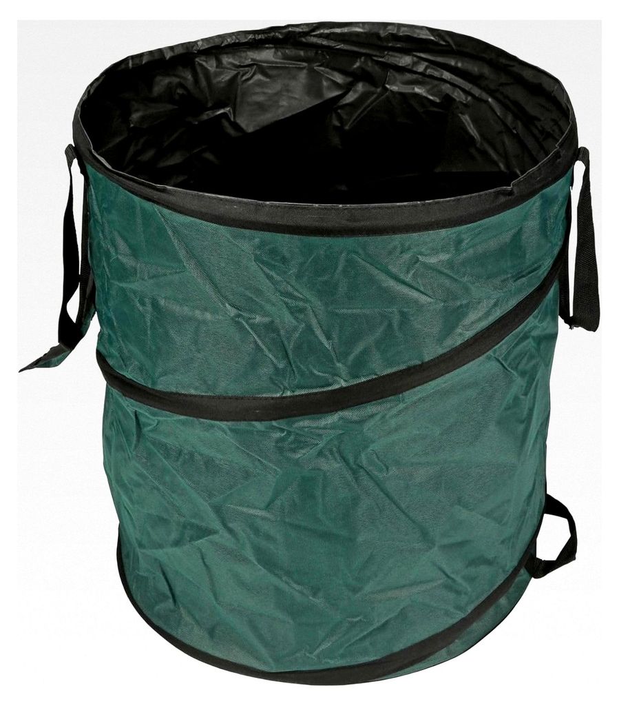 Pop-Up Gartensack, Gartenabfallsack, Gartentonne, Behälter für Grünabfälle mit Trageschlaufen, selbststehend, faltbar, wiederverwendbar, Polyes...