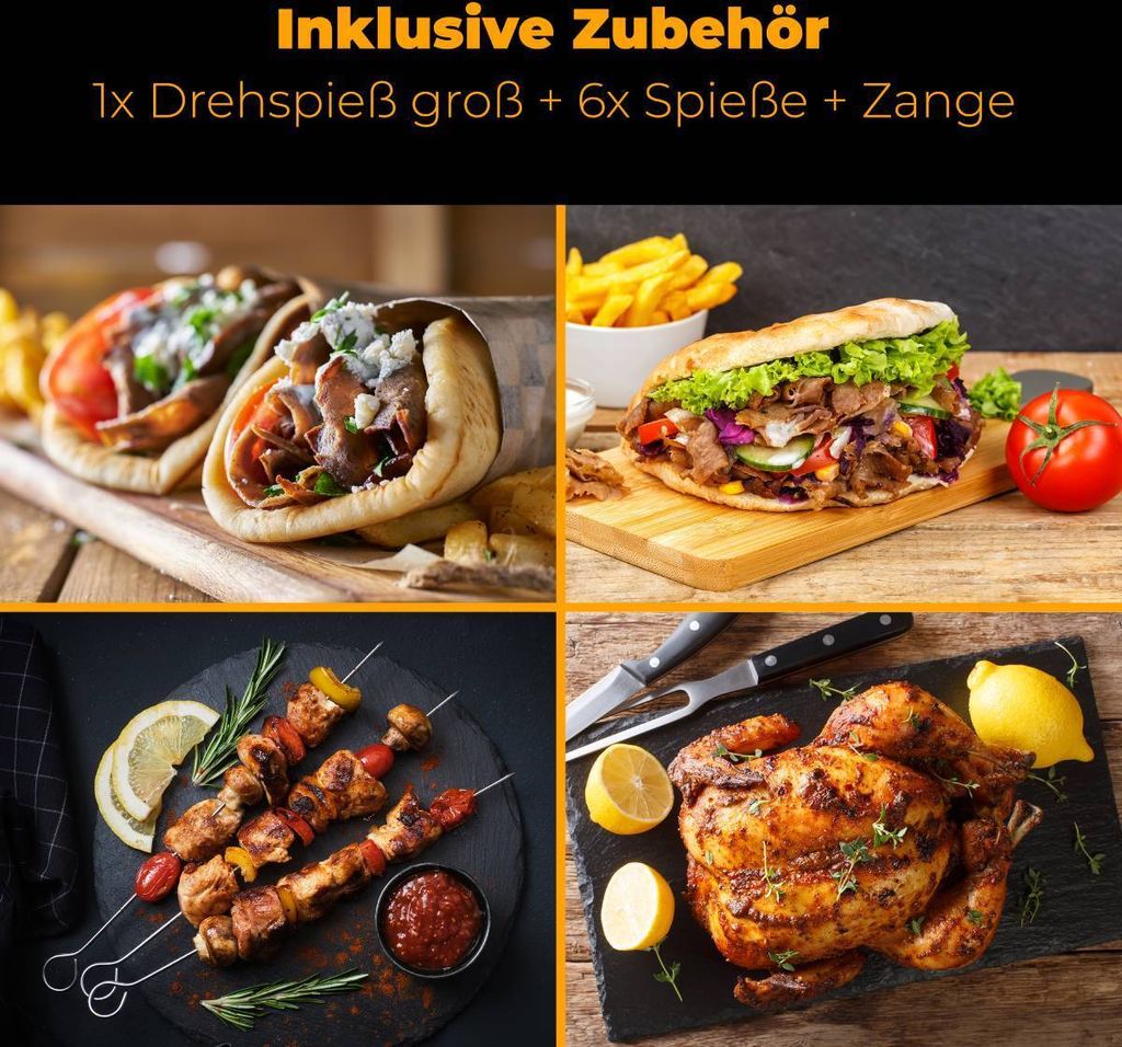Bomann® Döner-Vertikal-Multigrill | Multigrill Perfekt für Produktbild 6