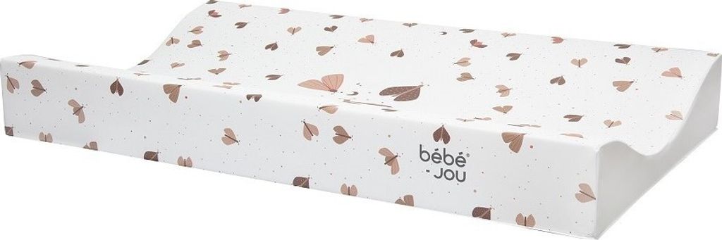 ZEWI bébé-jou Wickelkissen Sweet Butterfly 72 x 44 cm, Geschwungen, Polyvinylchlorid (PVC), Mehrfarbig