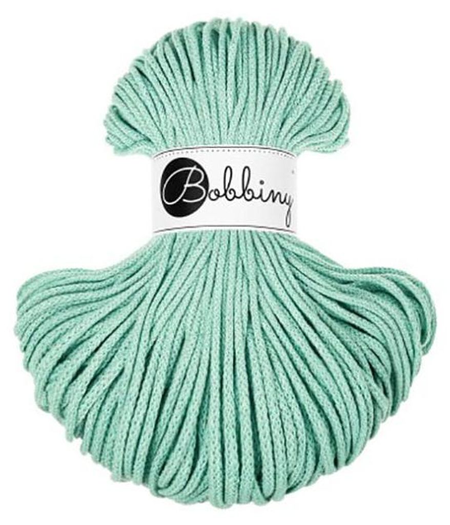 Bobbiny Junior 3 mm 100 m Jelly Mint Šňůra Obrázek produktu 