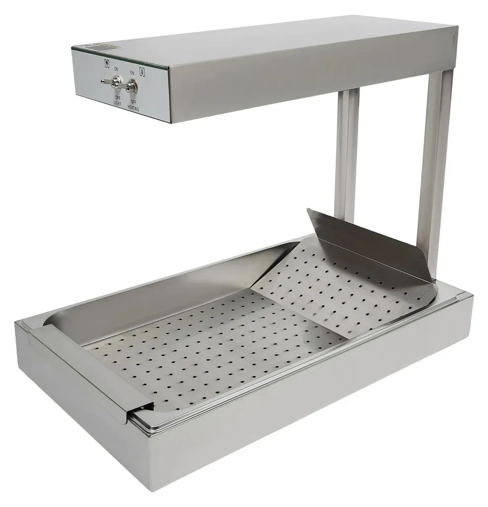 Chauffe-frites professionnel 750W - Évitez les frites molles et froides